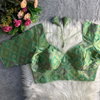Tew Heavy Mina Multi Jari Banarasi Fabric Blouse Exporters In India